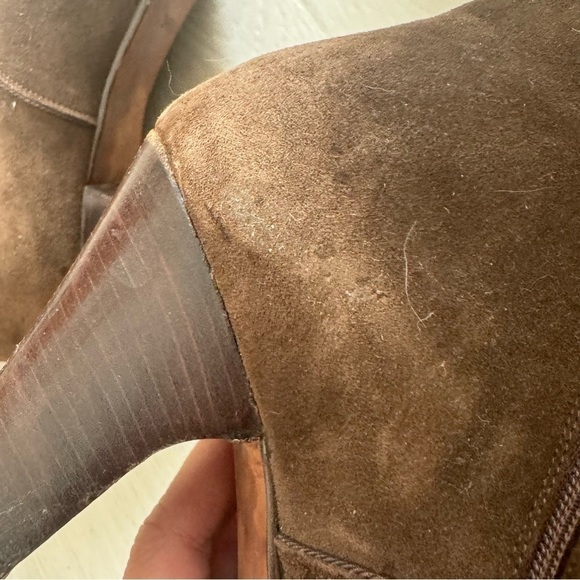 Vintage Varda Lace up Suede Booties Italian made - Picture 15 of 15